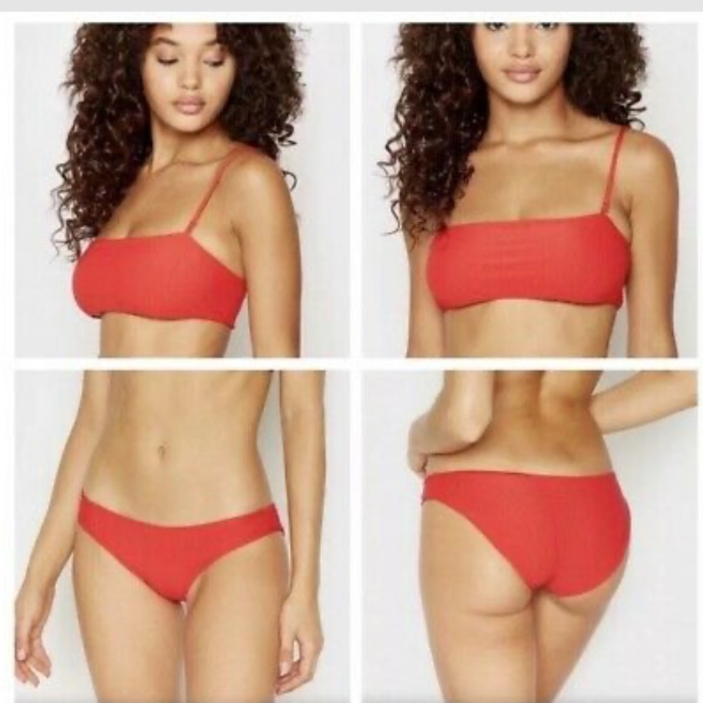 Frankies Shea bikini bottoms in red (sold out)
